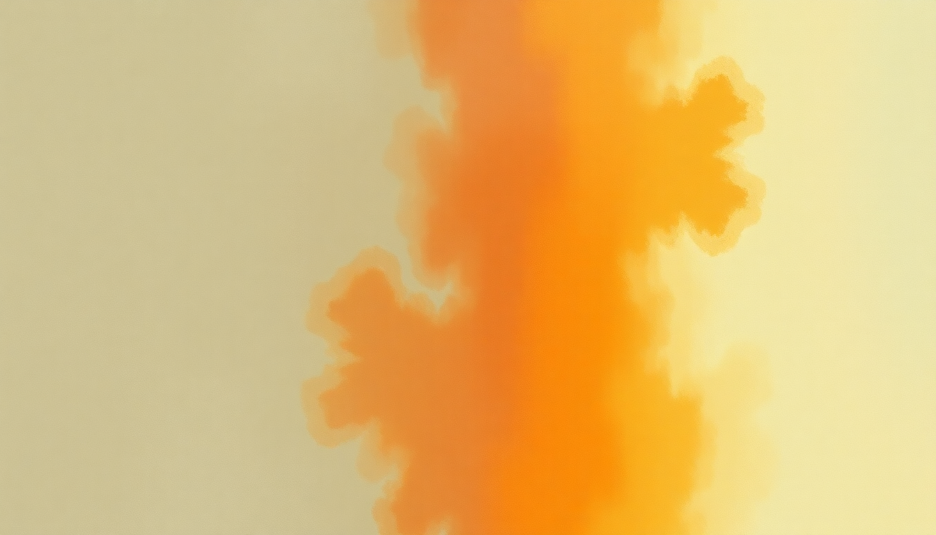 Fan-driven abstract illustration evoking the emotional arc of Coat of Many Colors by Dolly Parton