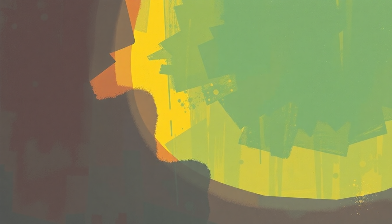 Fan-driven abstract illustration evoking the emotional arc of Cocaine by Eric Clapton