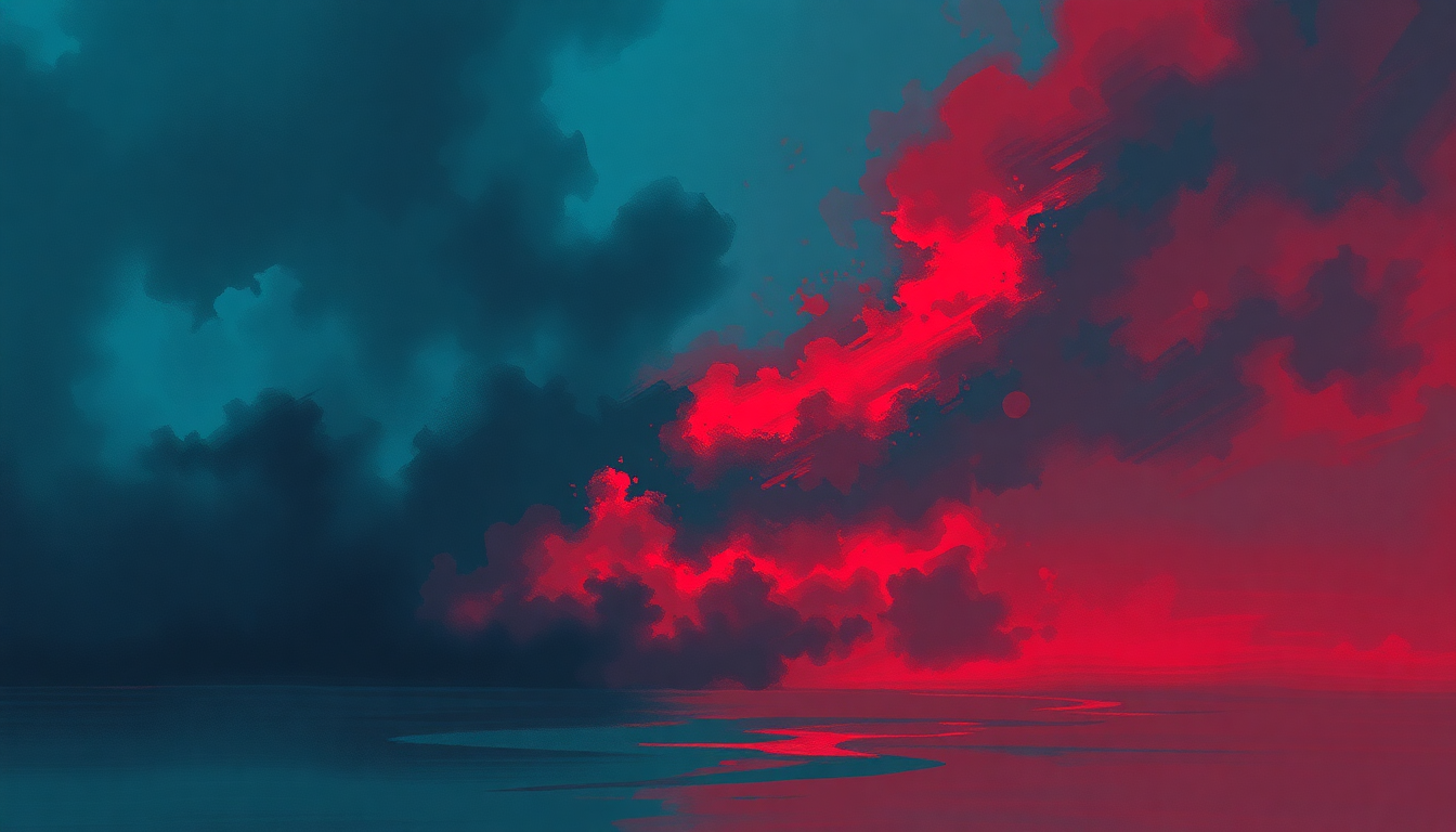 Fan-driven abstract illustration evoking the emotional arc of Cold Love by Donna Summer