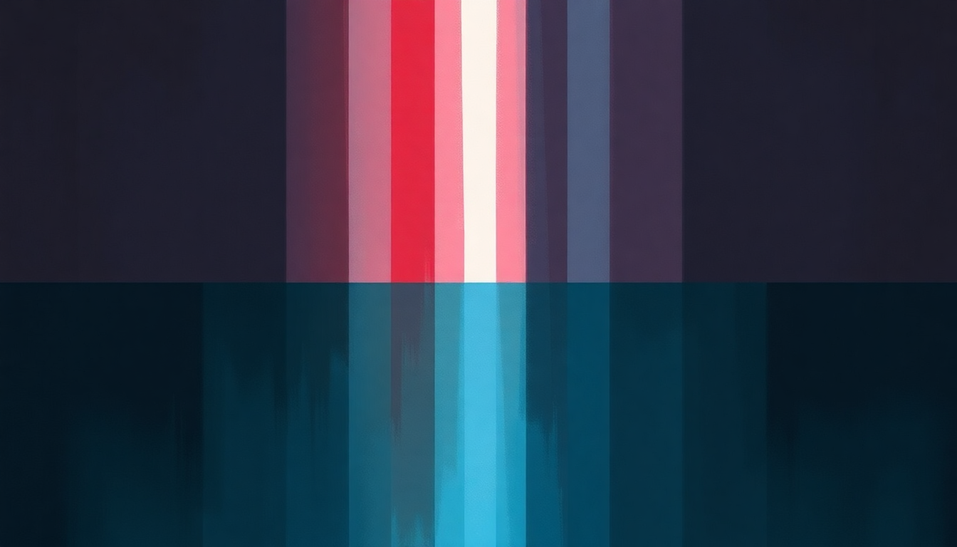 Fan-driven abstract illustration evoking the emotional arc of Cold by The Cure