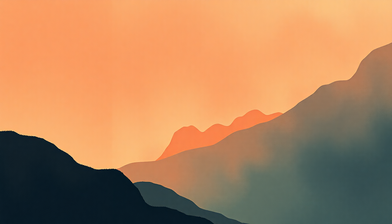 Fan-driven abstract illustration evoking the emotional arc of The Colour of Love by The Smashing Pumpkins