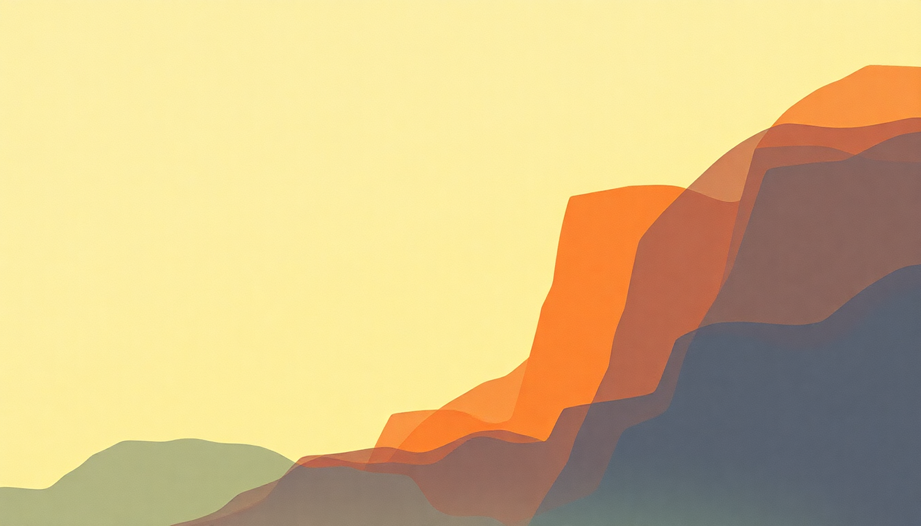 Fan-driven abstract illustration evoking the emotional arc of Come and Go Blues by Allman Brothers Band