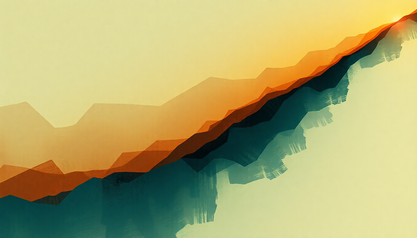 Fan-driven abstract illustration evoking the emotional arc of Come Out Swinging by The Offspring