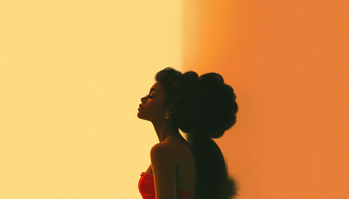 Fan-driven abstract illustration evoking the emotional arc of Come See About Me by The Supremes