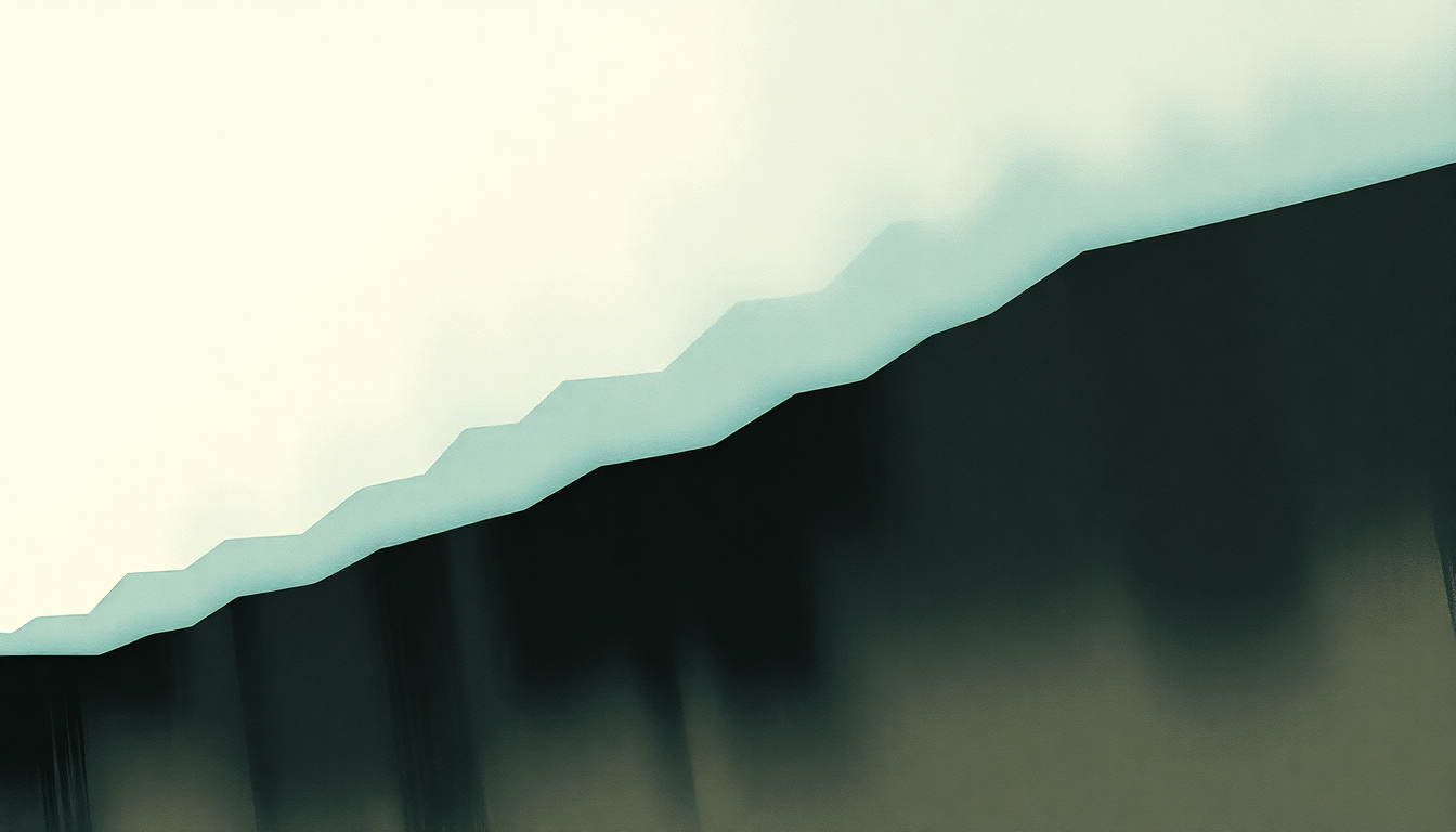 Fan-driven abstract illustration evoking the emotional arc of Coming Back by James Blake