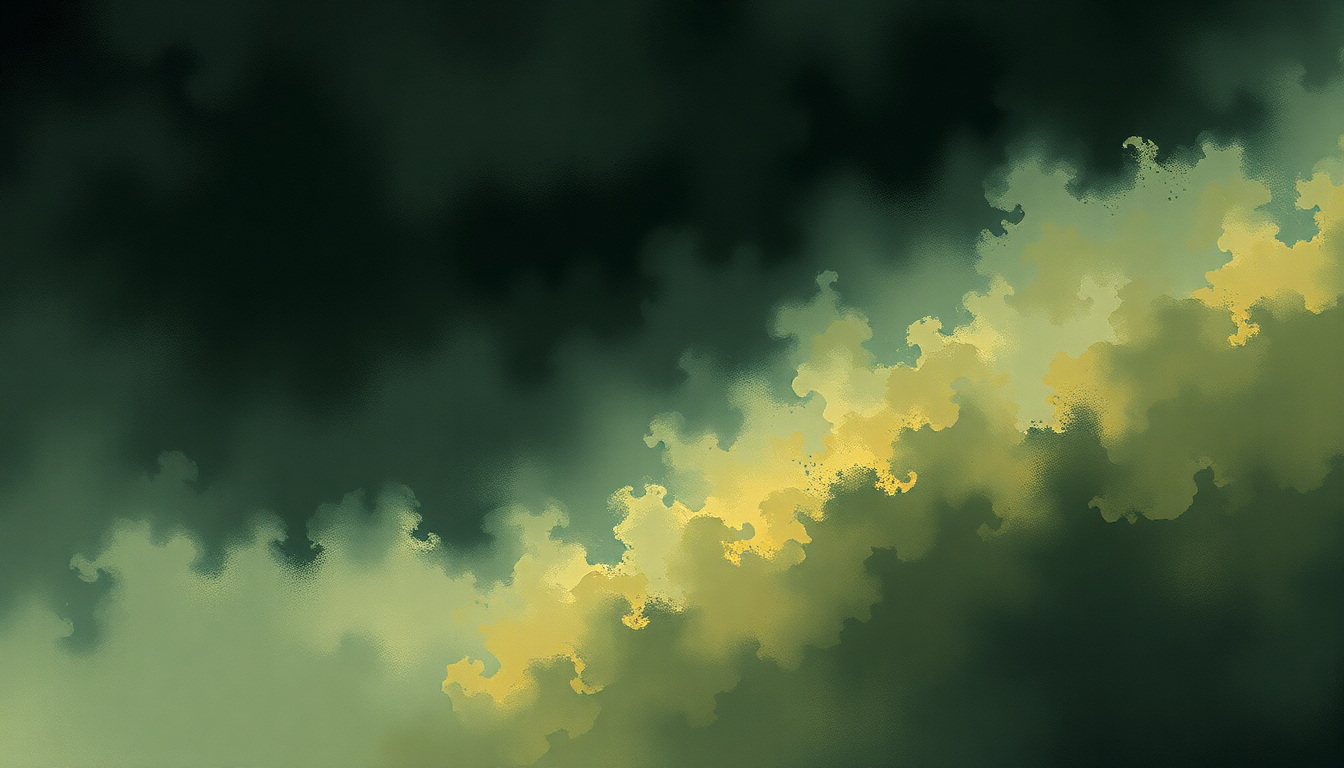 Fan-driven abstract illustration evoking the emotional arc of Coming Undone by Korn