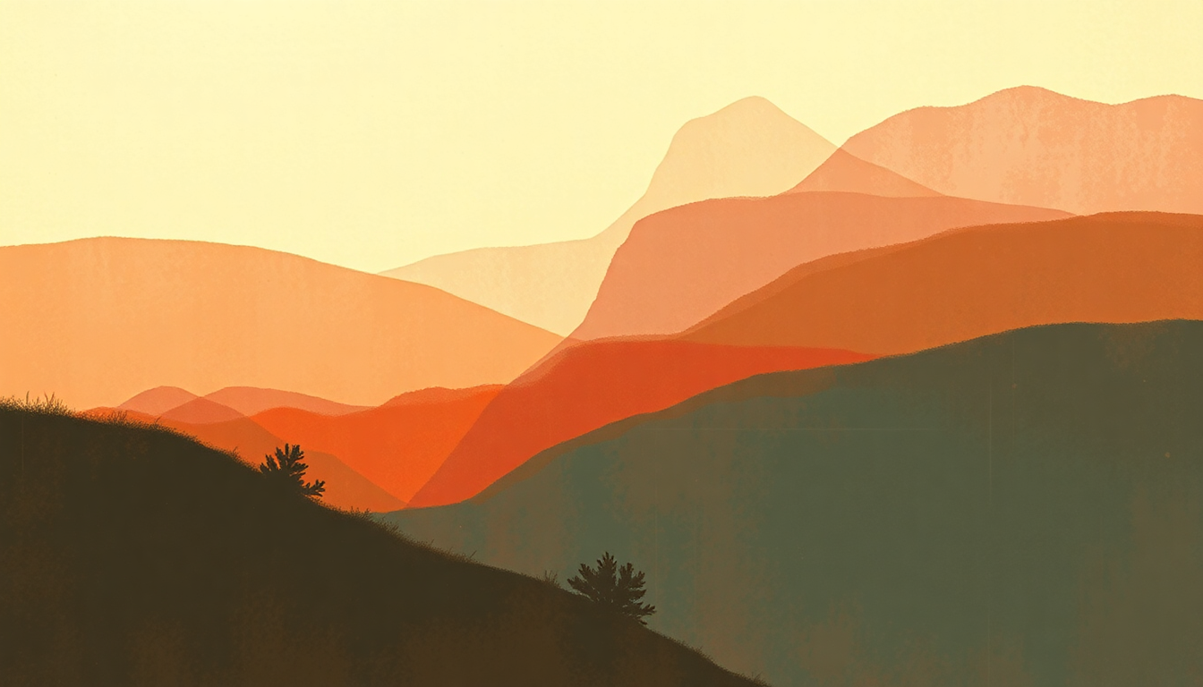 Fan-driven abstract illustration evoking the emotional arc of Como La Flor by Banda MS