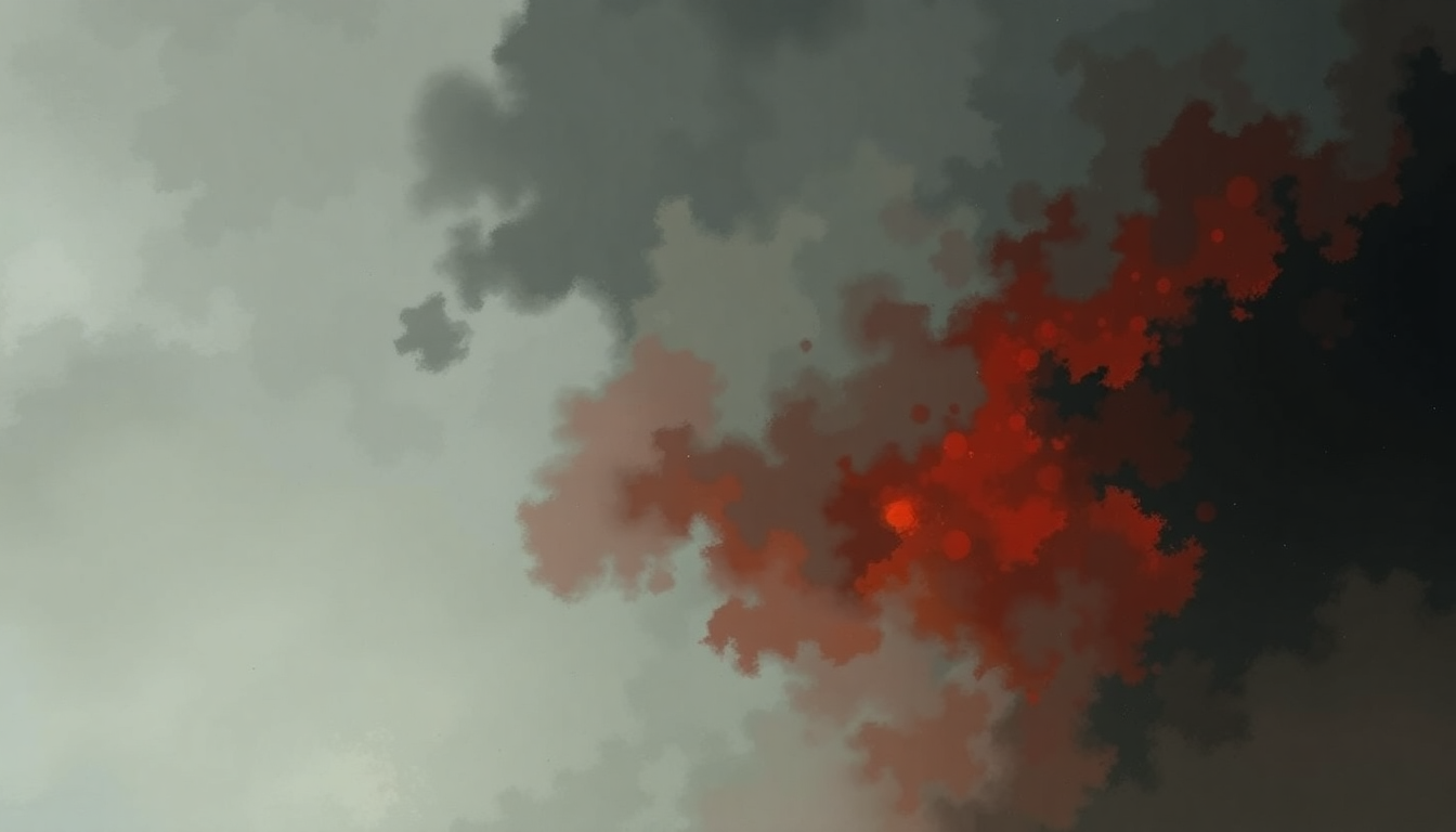 Fan-driven abstract illustration evoking the emotional arc of Concerto for Piano and Orchestra No. 1 in E minor, Op. 11: I. Allegro maestoso by Lang Lang