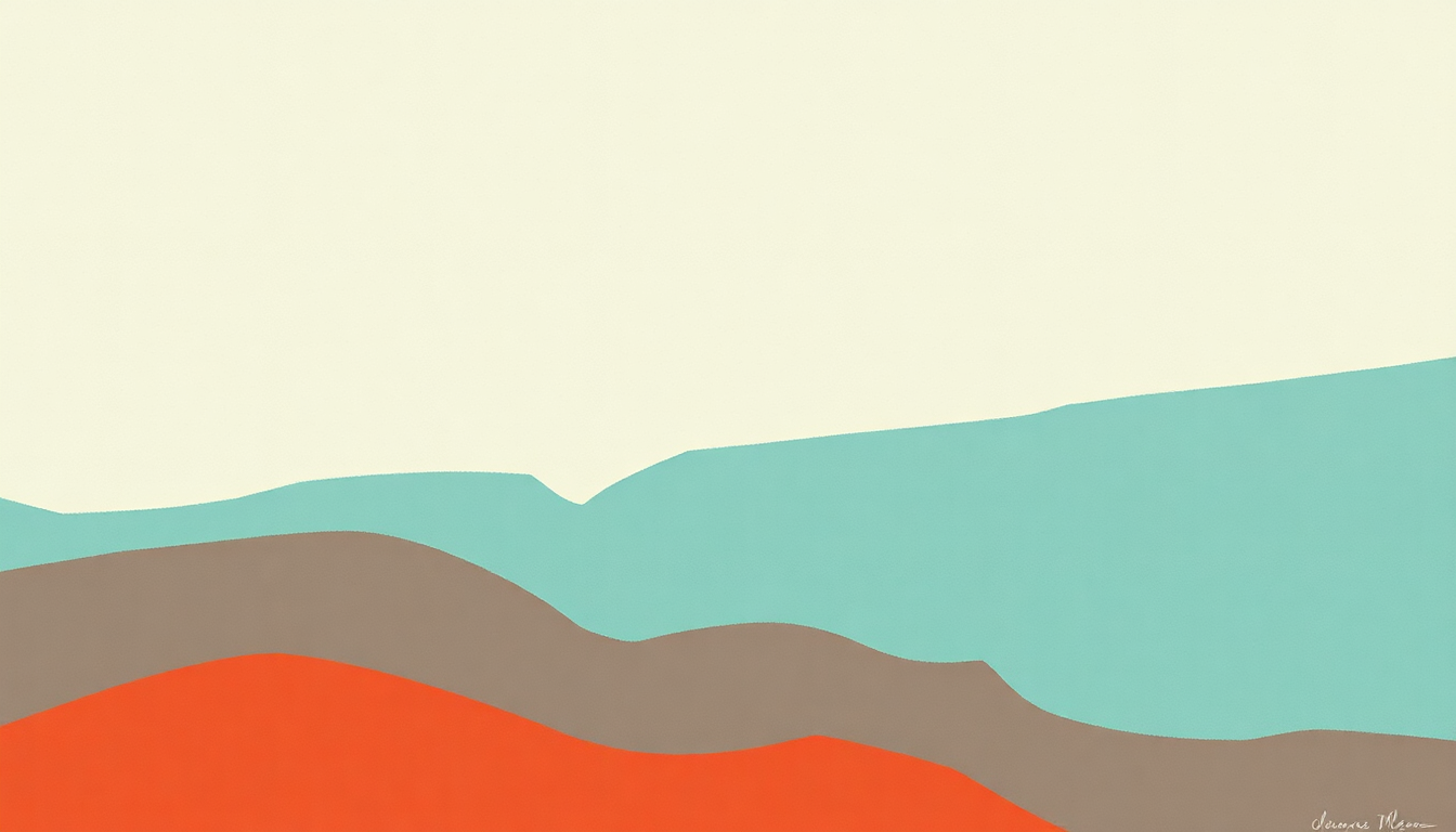 Fan-driven abstract illustration evoking the emotional arc of Contra by Vampire Weekend