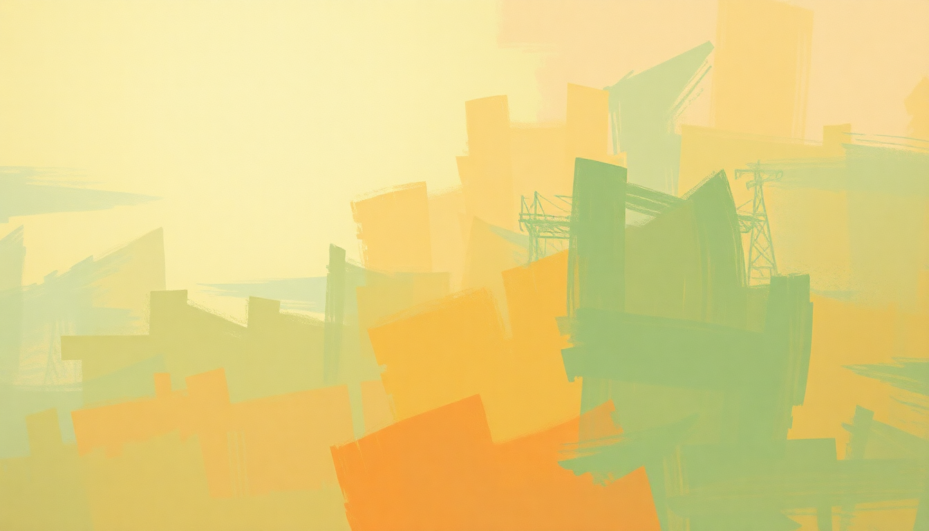 Fan-driven abstract illustration evoking the emotional arc of Coo Coo by Big Brother and the Holding Company