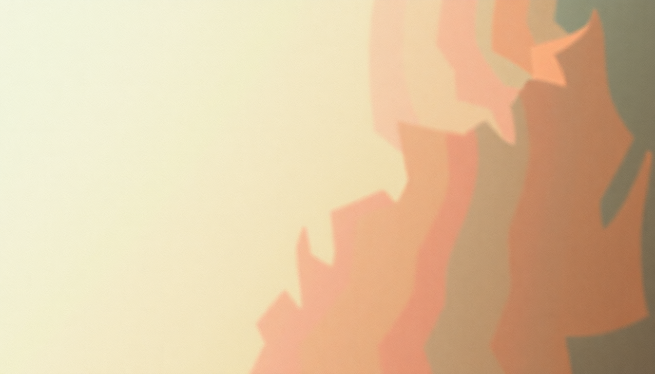 Fan-driven abstract illustration evoking the emotional arc of Cornish Acid by Aphex Twin