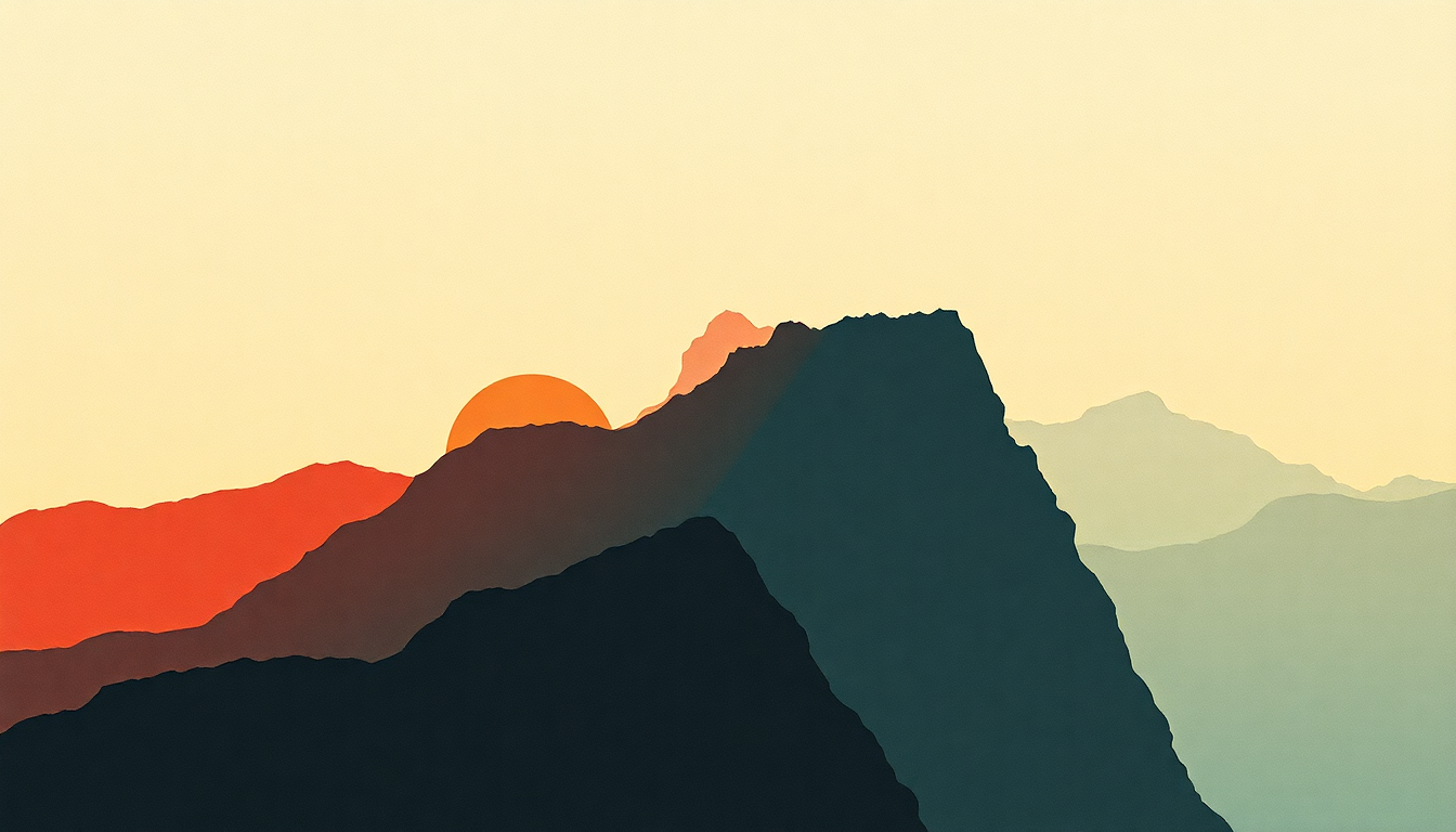 Fan-driven abstract illustration evoking the emotional arc of Cortez the Killer by Neil Young