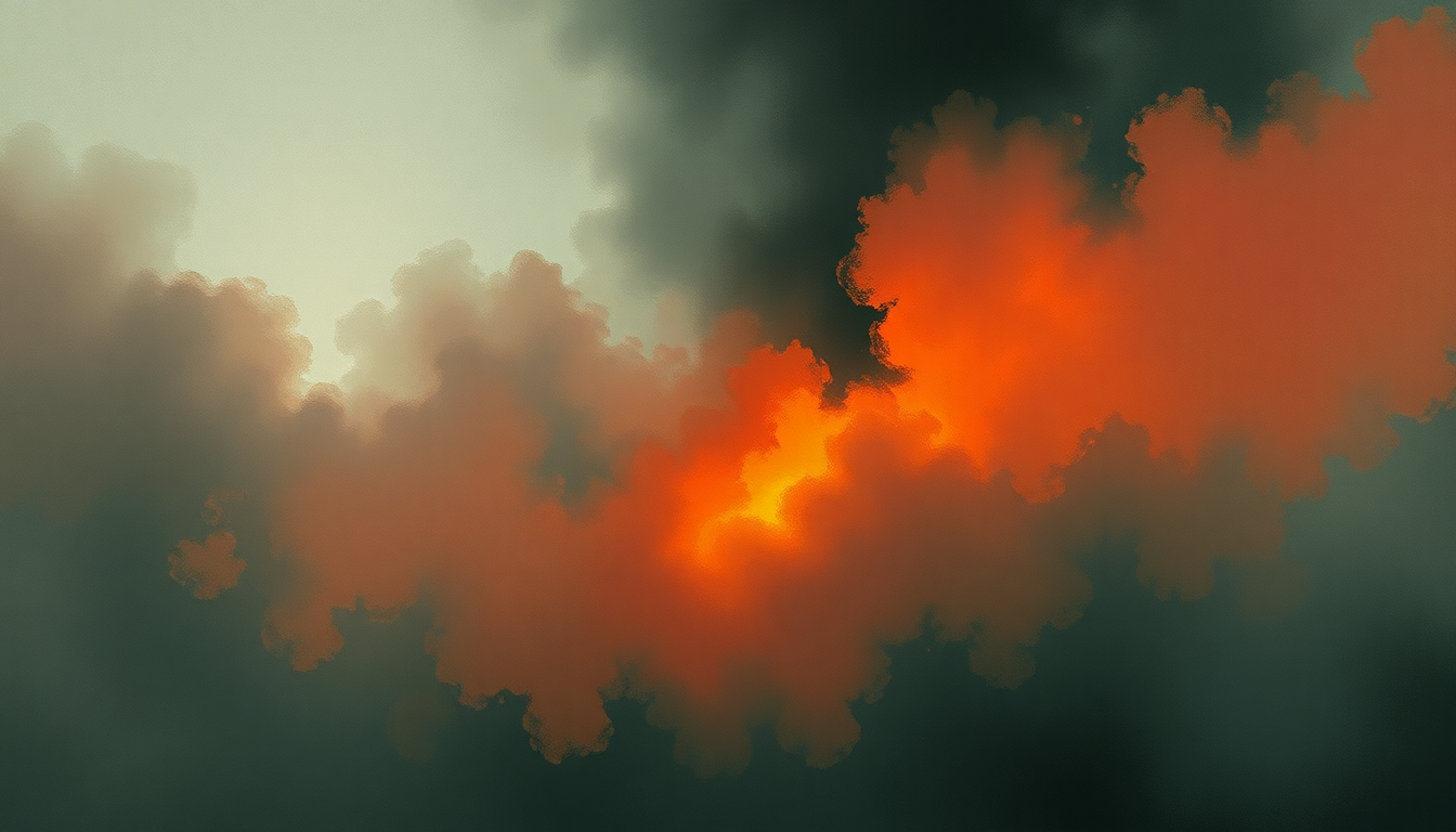 Fan-driven abstract illustration evoking the emotional arc of Cosmic Love by Florence + the Machine