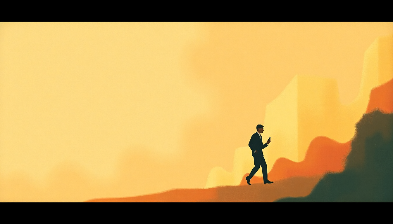Fan-driven abstract illustration evoking the emotional arc of Cotton Tail by Duke Ellington