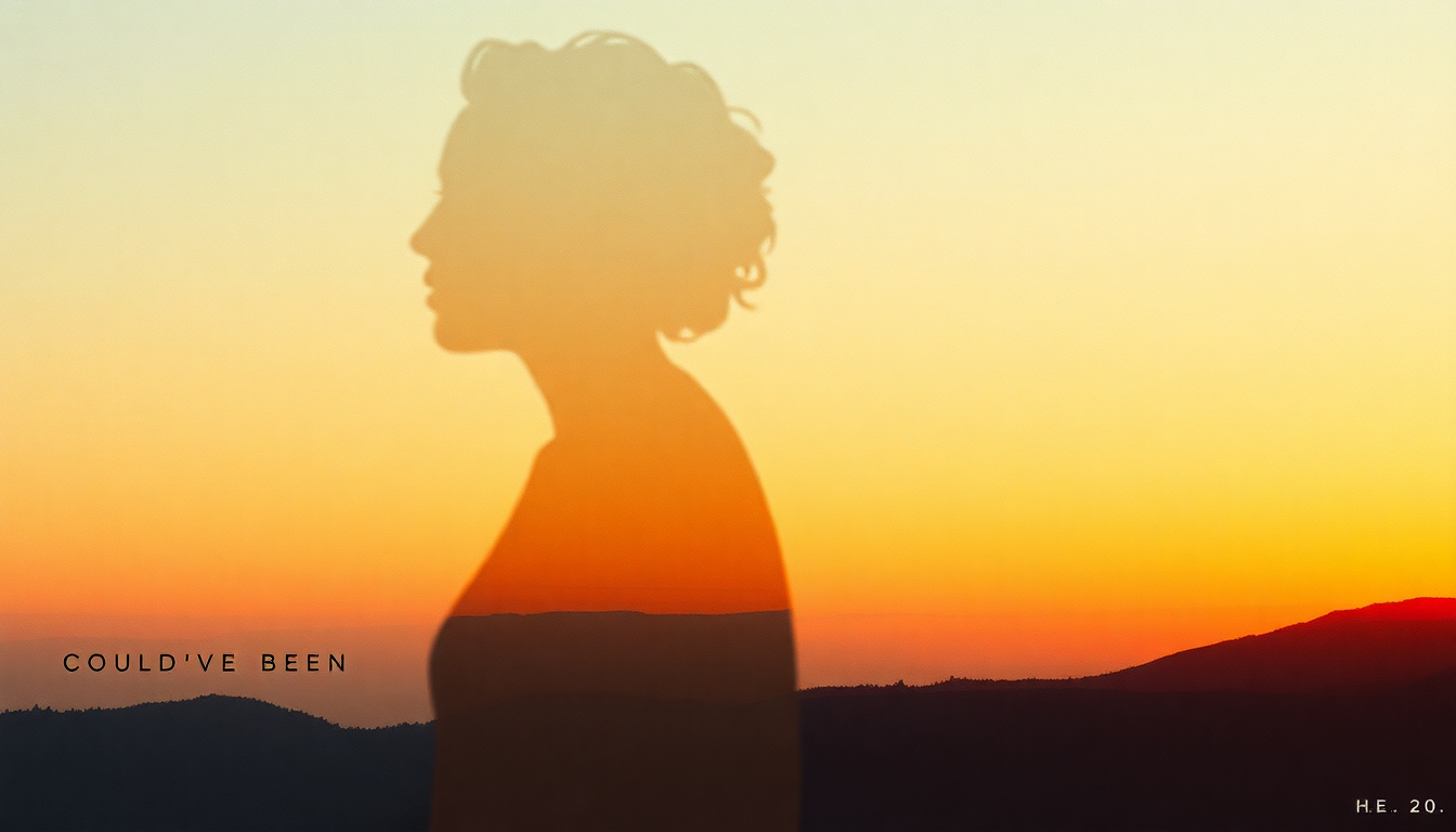 Fan-driven abstract illustration evoking the emotional arc of Could've Been by H.E.R.