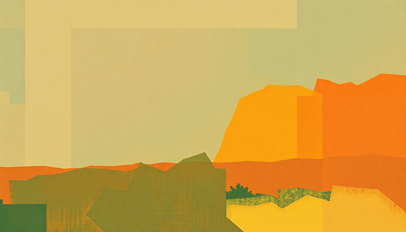 Fan-driven abstract illustration evoking the emotional arc of Couleur by Salif Keita
