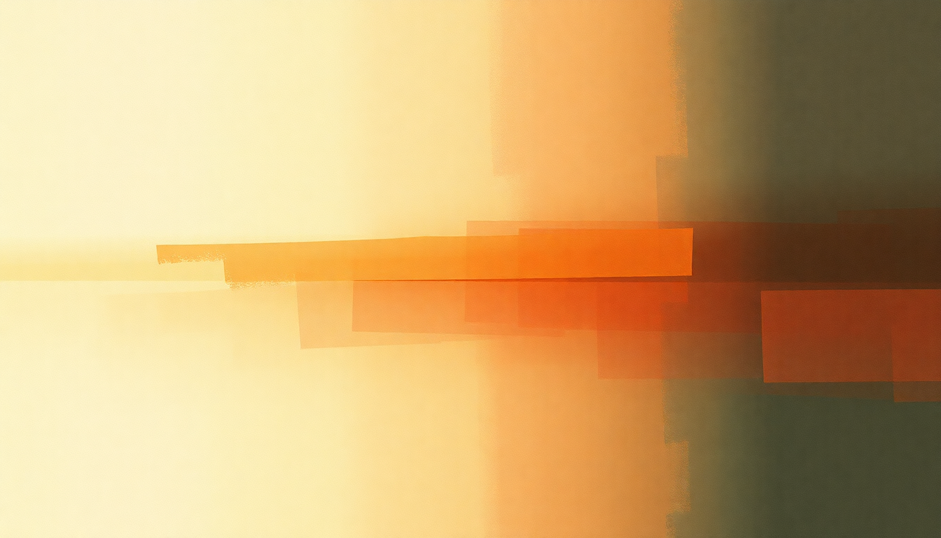 Fan-driven abstract illustration evoking the emotional arc of Country Feedback by R.E.M.