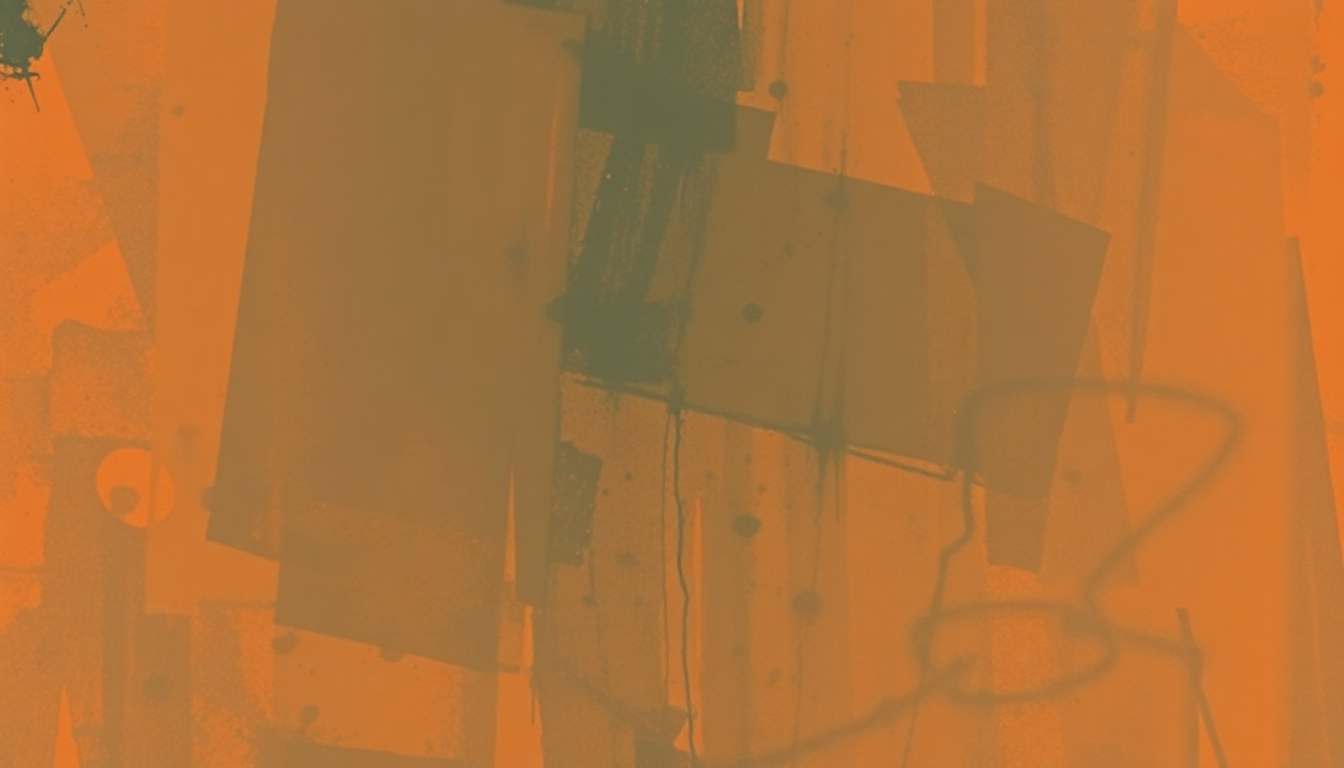 Fan-driven abstract illustration evoking the emotional arc of Cousin Mary by John Coltrane