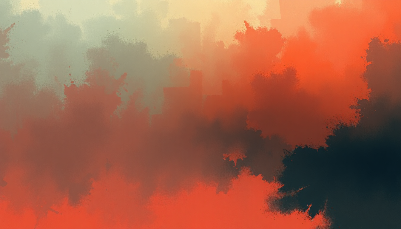 Fan-driven abstract illustration evoking the emotional arc of Crawling by Linkin Park