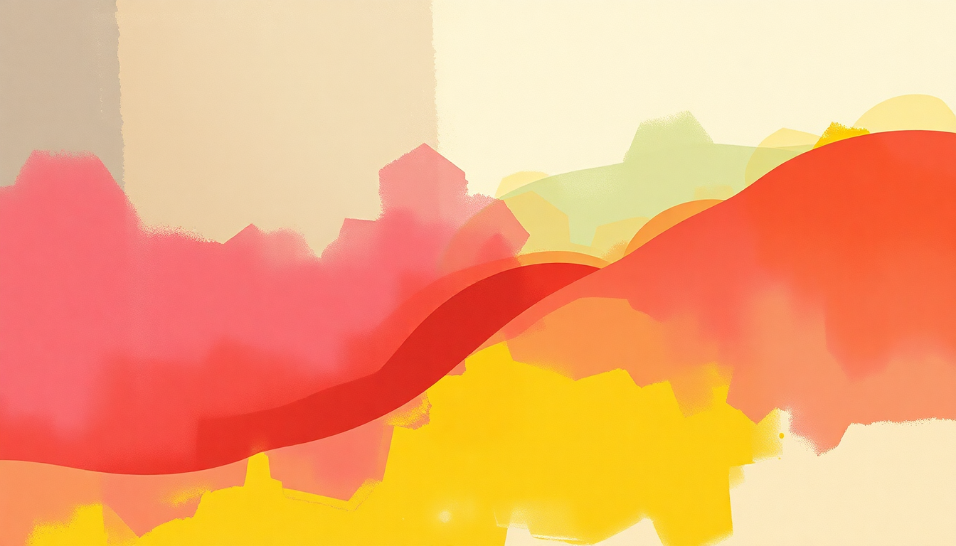 Fan-driven abstract illustration evoking the emotional arc of Crazy Kids by Kesha