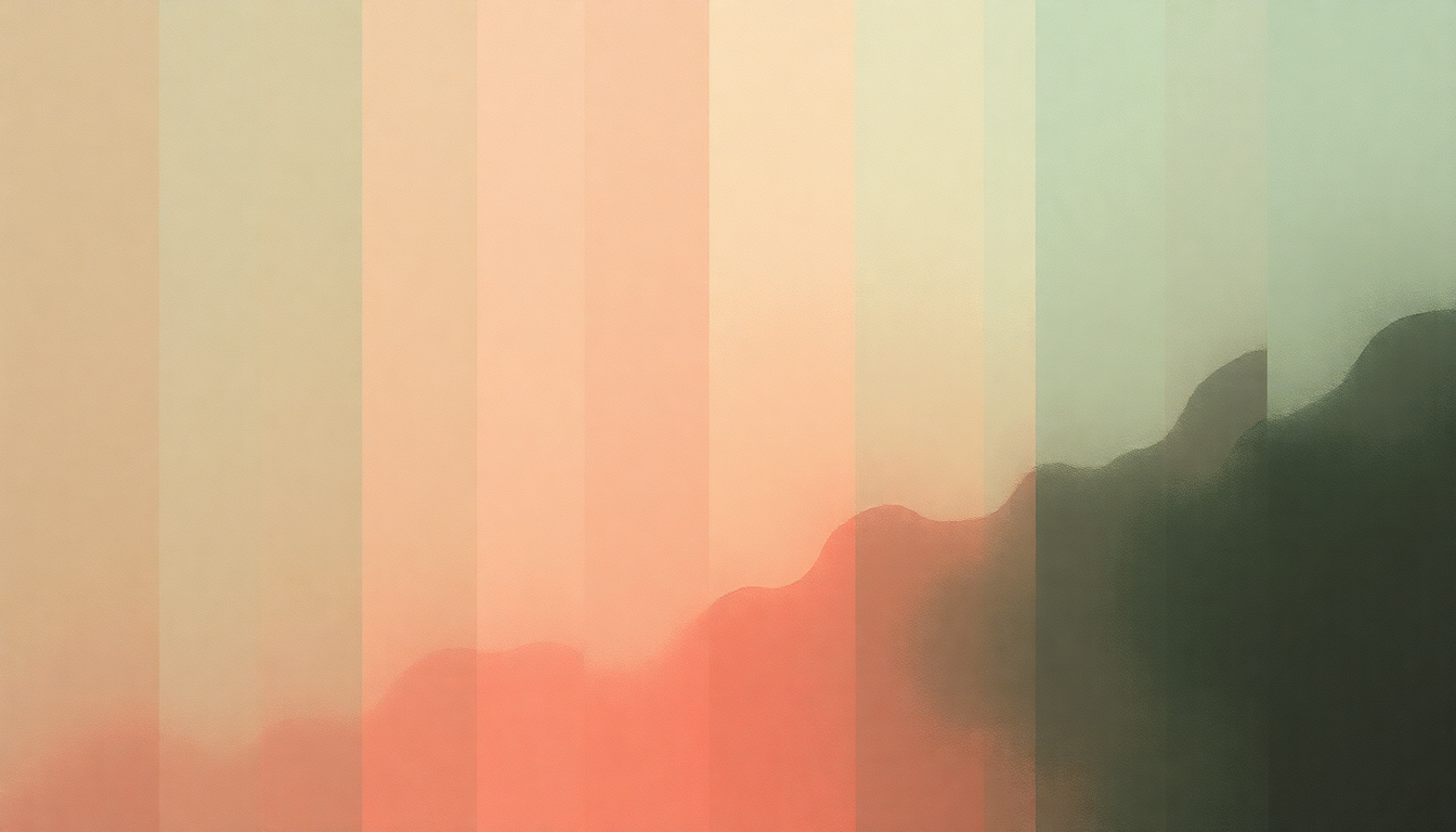Fan-driven abstract illustration evoking the emotional arc of Creep by Stone Temple Pilots