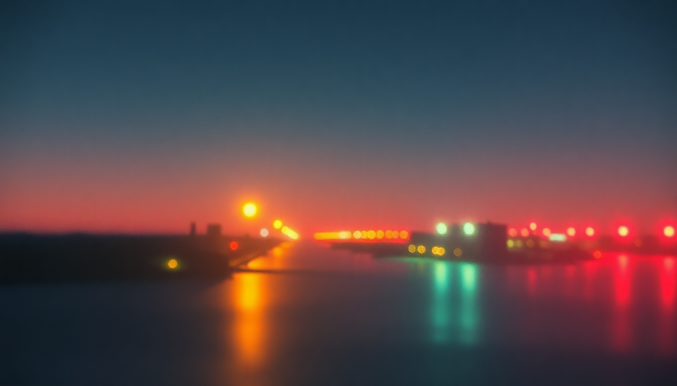 Fan-driven abstract illustration evoking the emotional arc of Crescent City by Lucinda Williams