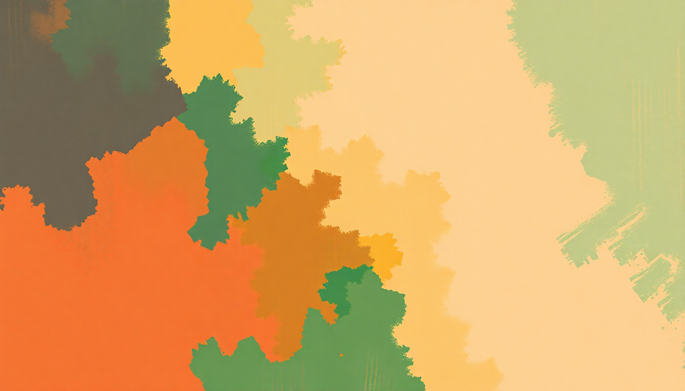 Fan-driven abstract illustration evoking the emotional arc of Crocodile Rock by Elton John