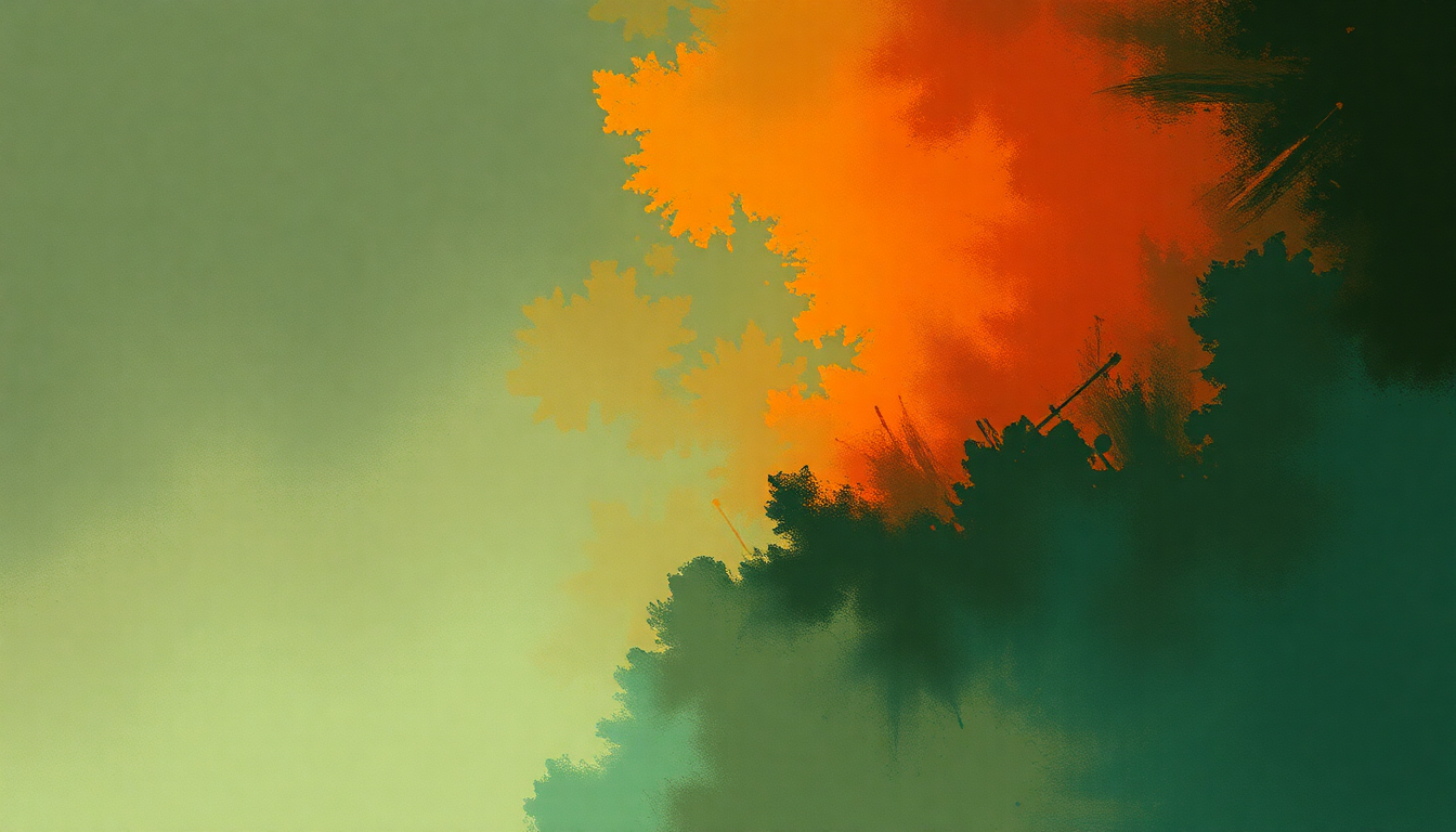 Fan-driven abstract illustration evoking the emotional arc of Crocodile by Underworld