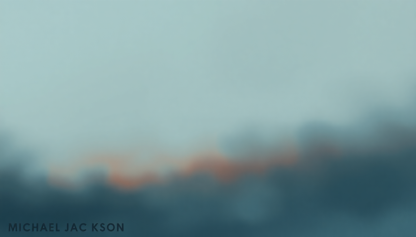 Fan-driven abstract illustration evoking the emotional arc of Cry by Michael Jackson