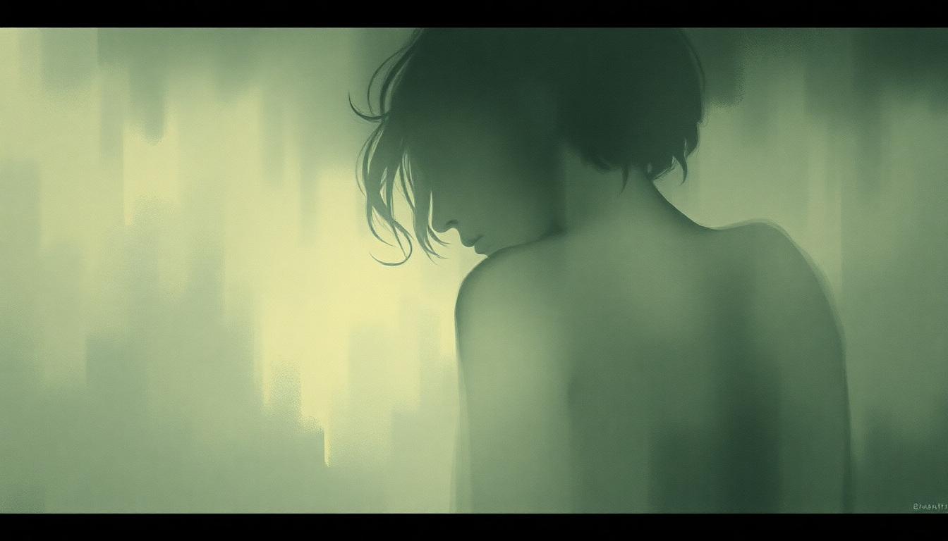 Fan-driven abstract illustration evoking the emotional arc of Cryin' by Aerosmith