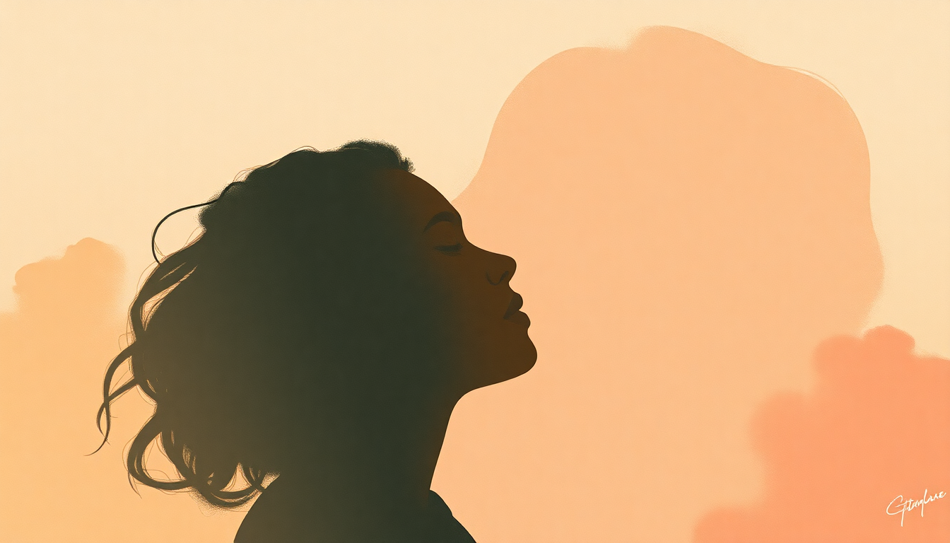 Fan-driven abstract illustration evoking the emotional arc of Daddy Lessons by Beyoncé
