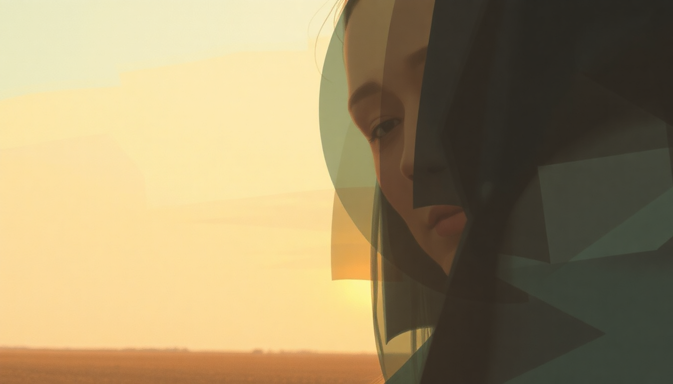 Fan-driven abstract illustration evoking the emotional arc of Dallas by Joe Ely