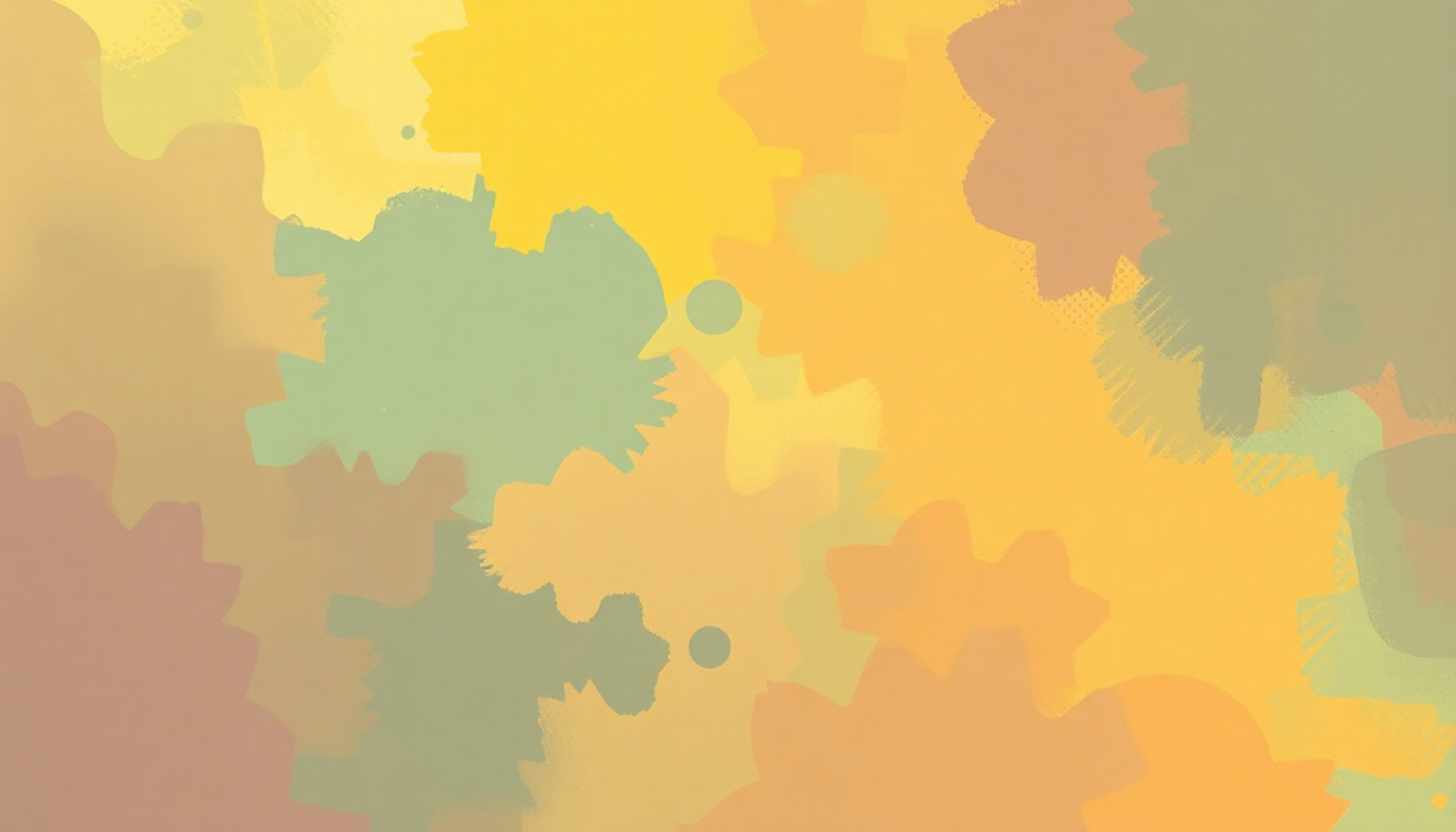 Fan-driven abstract illustration evoking the emotional arc of Dancing Days by Led Zeppelin
