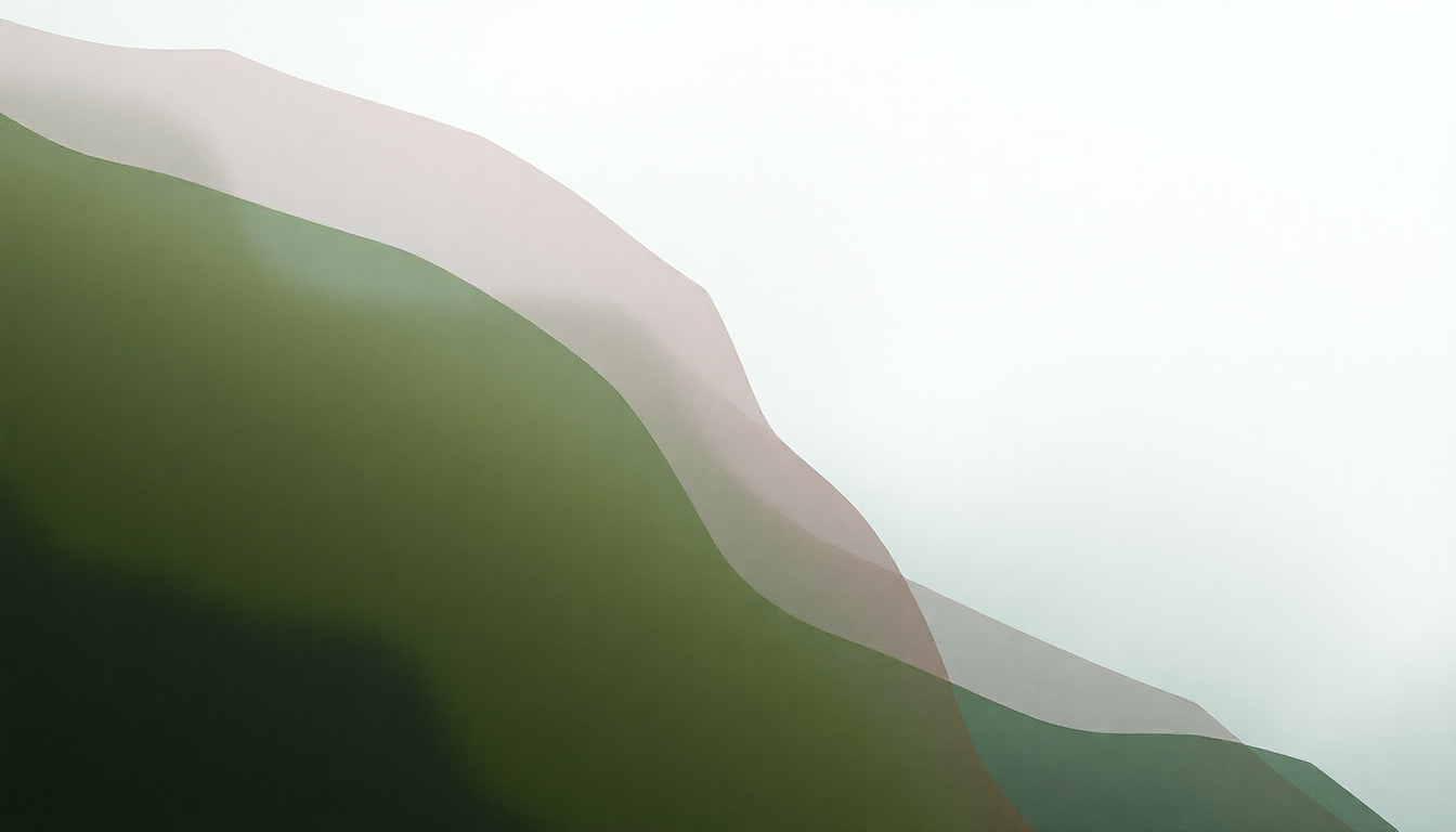 Fan-driven abstract illustration evoking the emotional arc of Dark Spring by Beach House