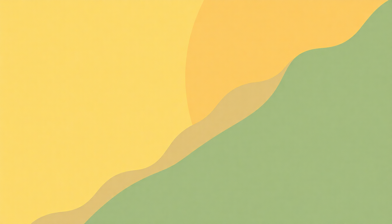 Fan-driven abstract illustration evoking the emotional arc of Days Were Golden by Sunny Day Real Estate
