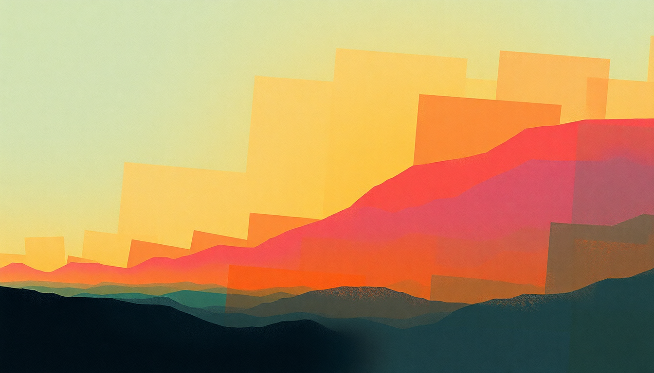 Fan-driven abstract illustration evoking the emotional arc of Dayz by Roni Size
