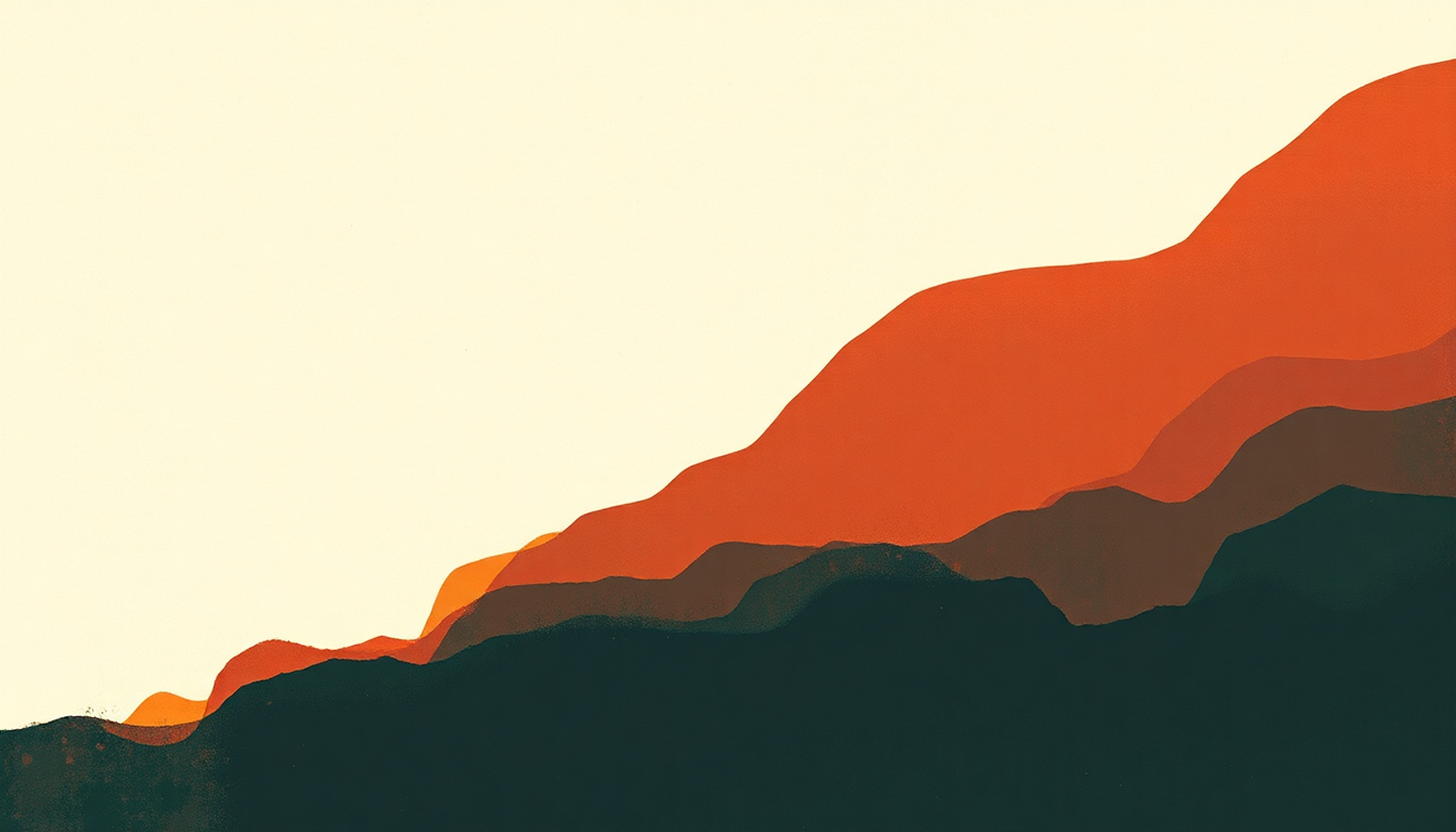 Fan-driven abstract illustration evoking the emotional arc of Dead Between the Walls by Pelican