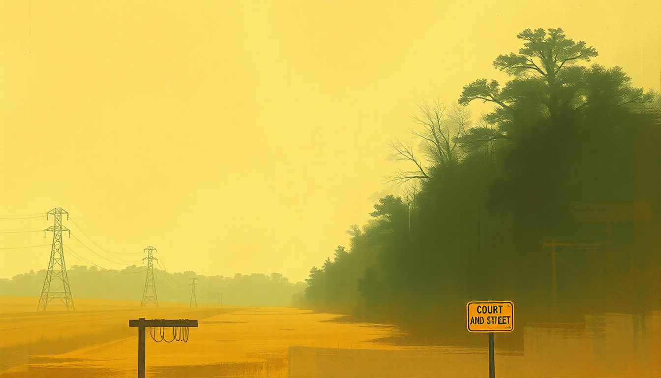 Fan-driven abstract illustration evoking the emotional arc of Dead End Street by The Kinks