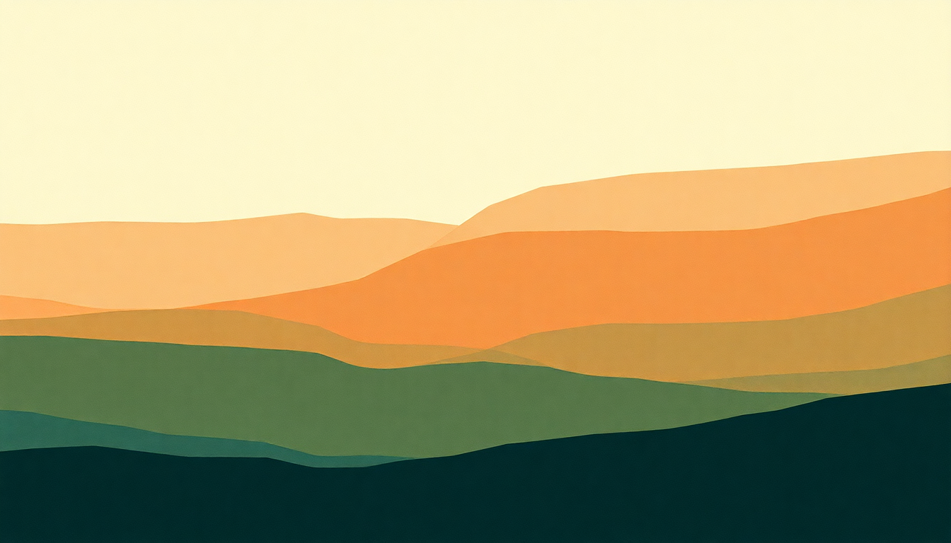 Fan-driven abstract illustration evoking the emotional arc of Dead Fox by Courtney Barnett