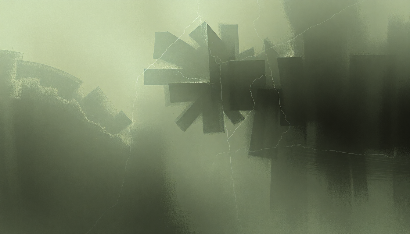 Fan-driven abstract illustration evoking the emotional arc of Dead Skin Mask by Slayer