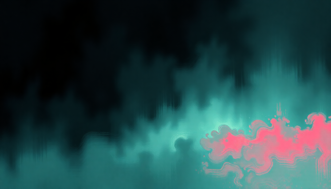 Fan-driven abstract illustration evoking the emotional arc of Dead Souls by Joy Division