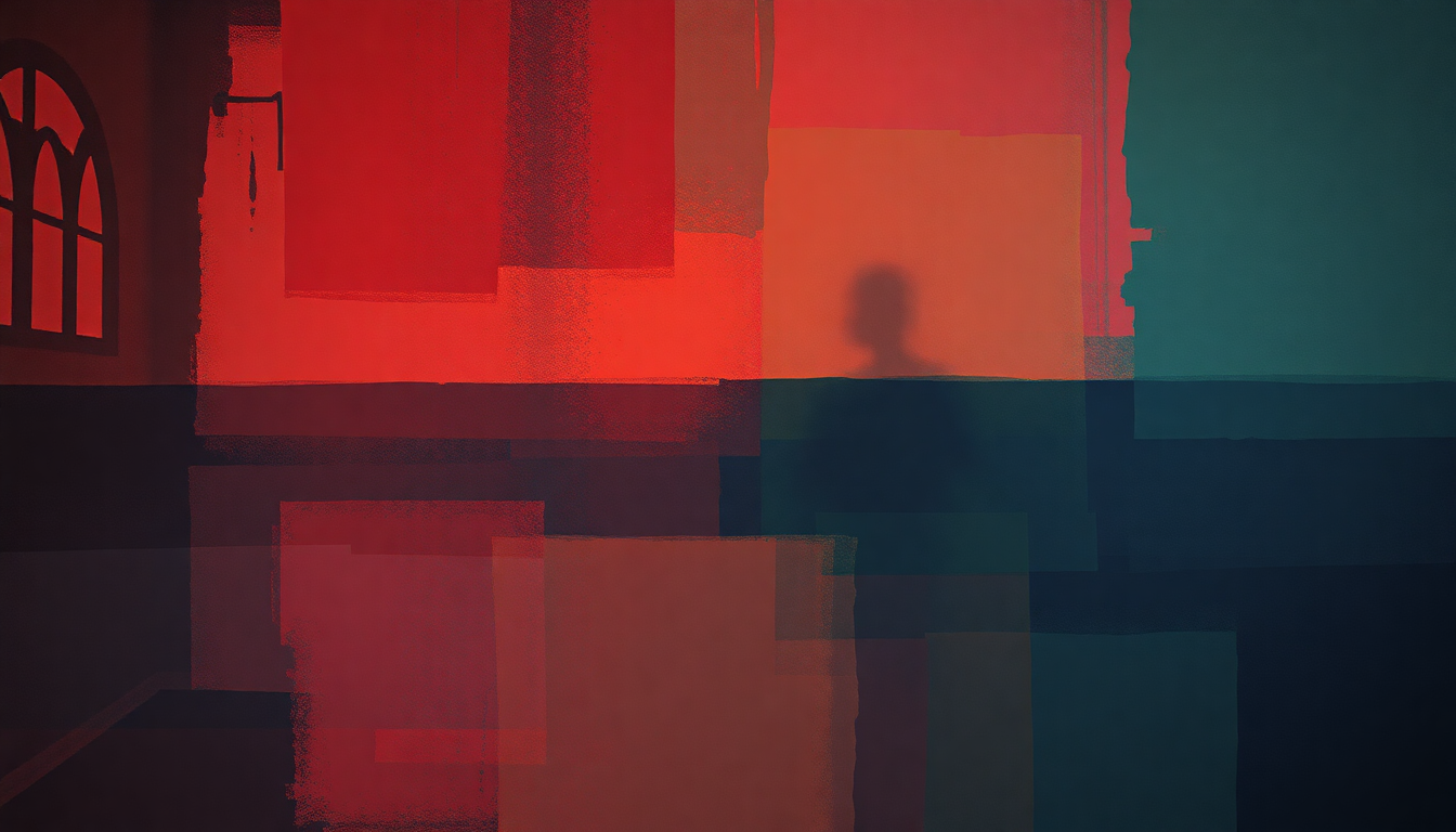 Fan-driven abstract illustration evoking the emotional arc of Deanna by Nick Cave & The Bad Seeds
