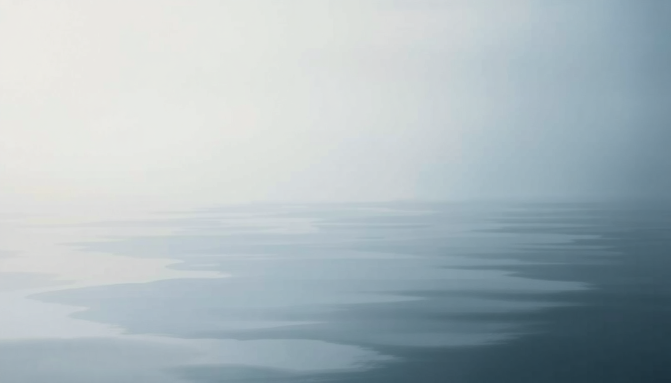 Fan-driven abstract illustration evoking the emotional arc of Deep Water by Portishead