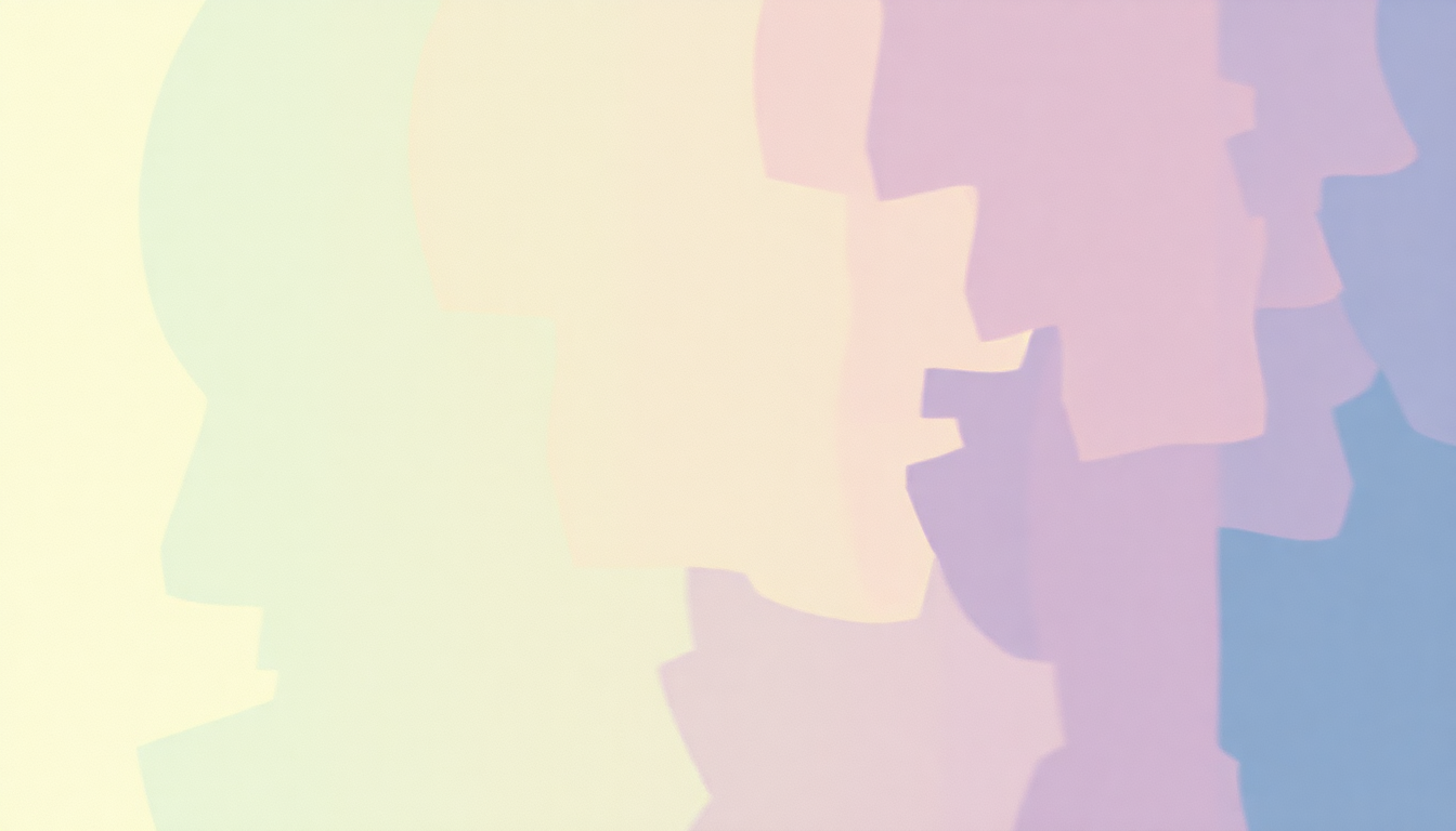Fan-driven abstract illustration evoking the emotional arc of Did You See the Words by Animal Collective