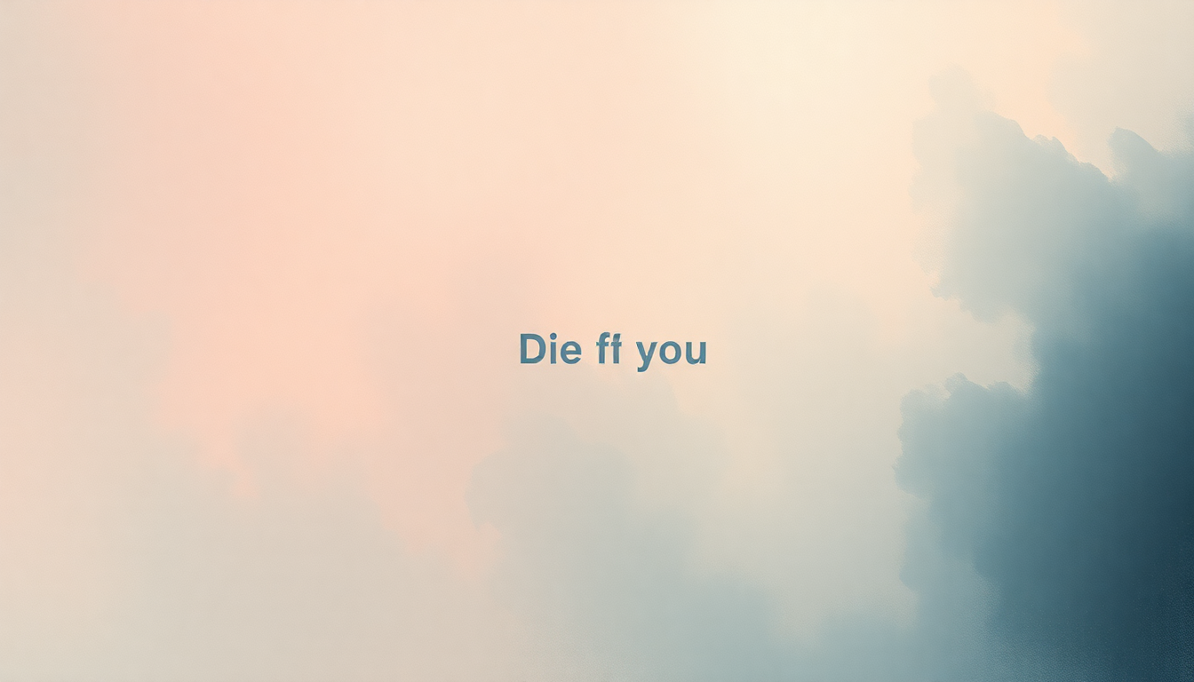Fan-driven abstract illustration evoking the emotional arc of Die For You by The Weeknd