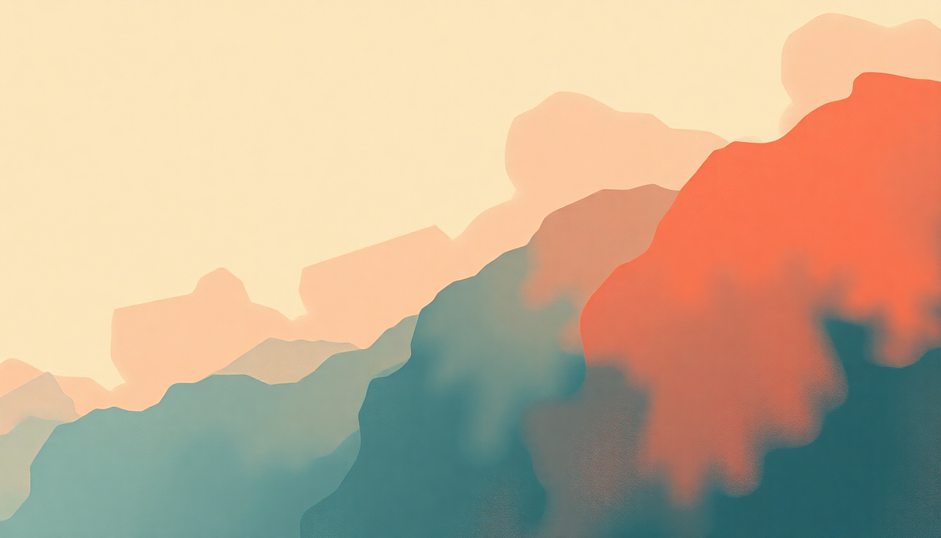 Fan-driven abstract illustration evoking the emotional arc of Die Fun by Kacey Musgraves