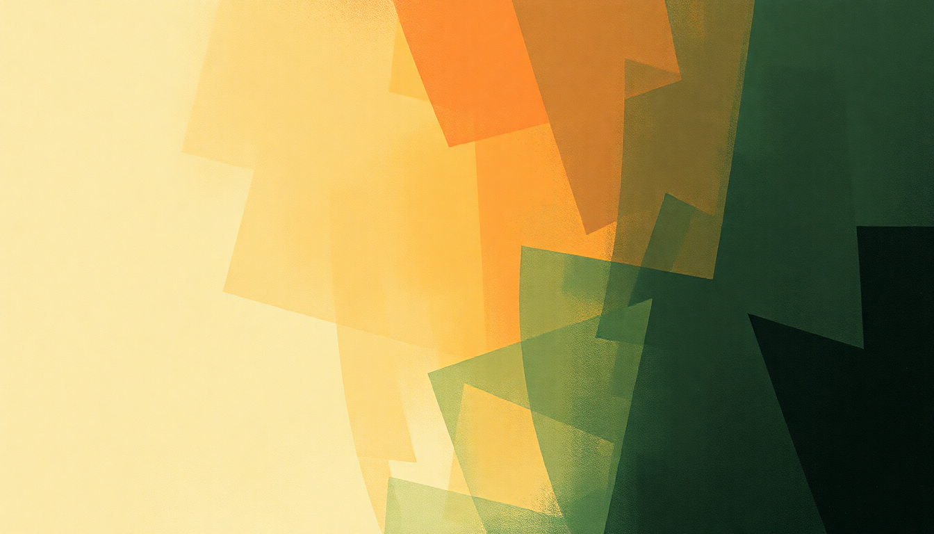 Fan-driven abstract illustration evoking the emotional arc of Dinner & Diatribes by Hozier