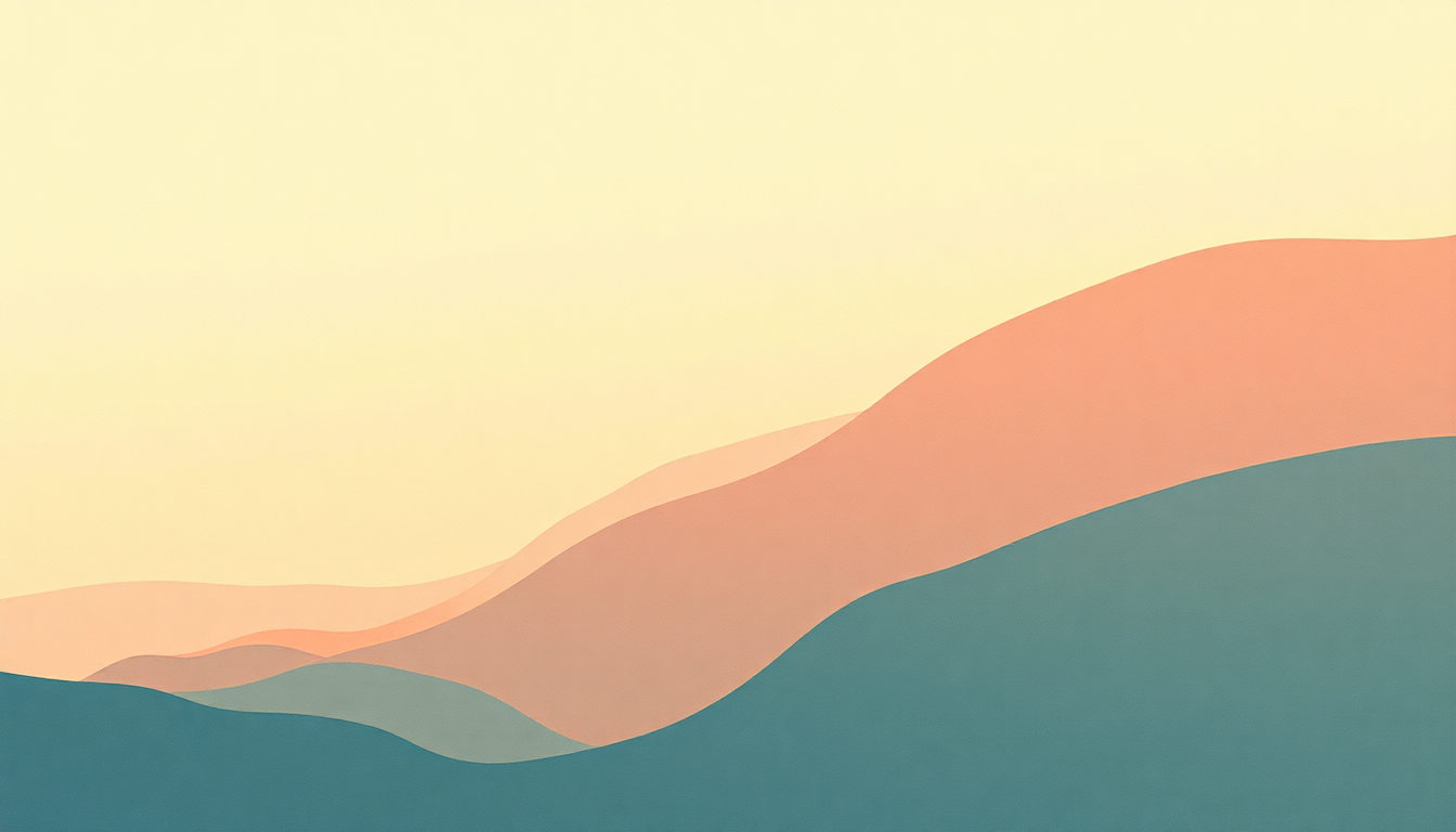 Fan-driven abstract illustration evoking the emotional arc of Disciples by Tame Impala