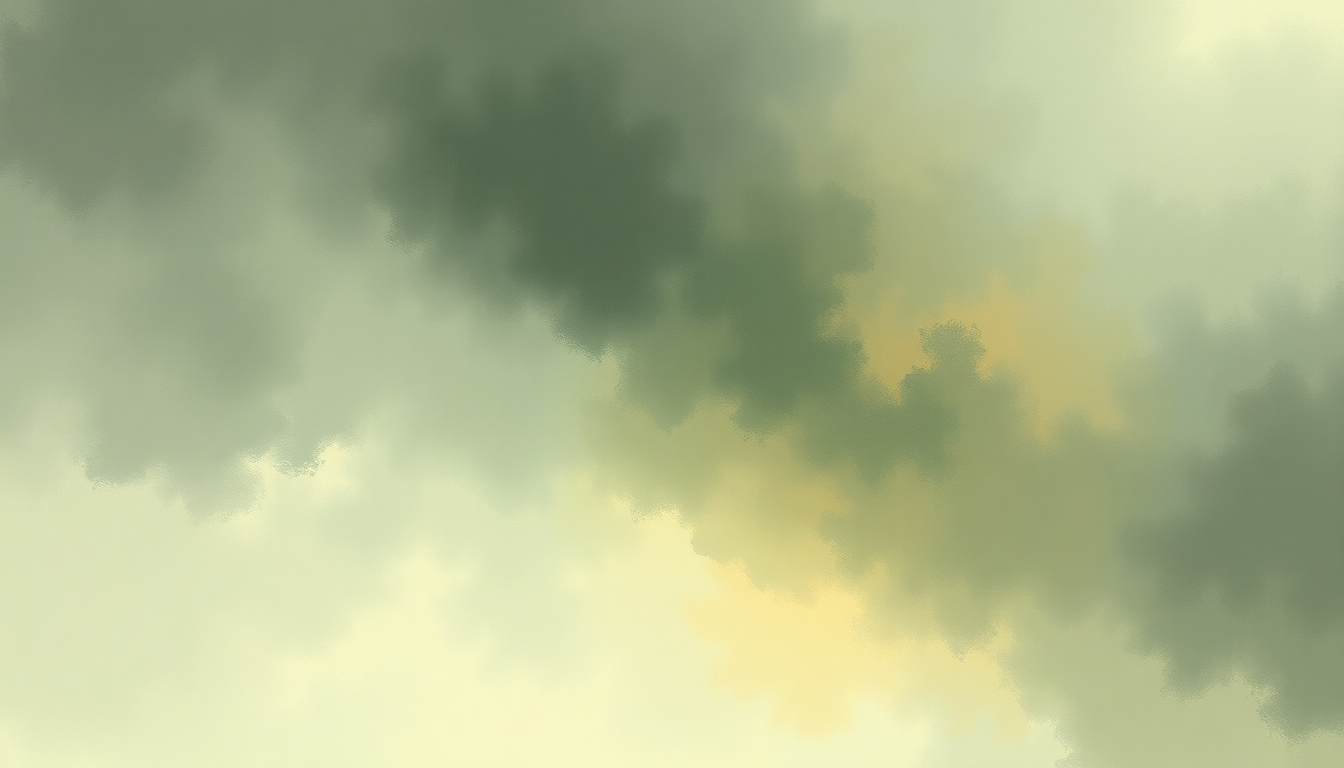 Fan-driven abstract illustration evoking the emotional arc of Discombobulate by Hans Zimmer