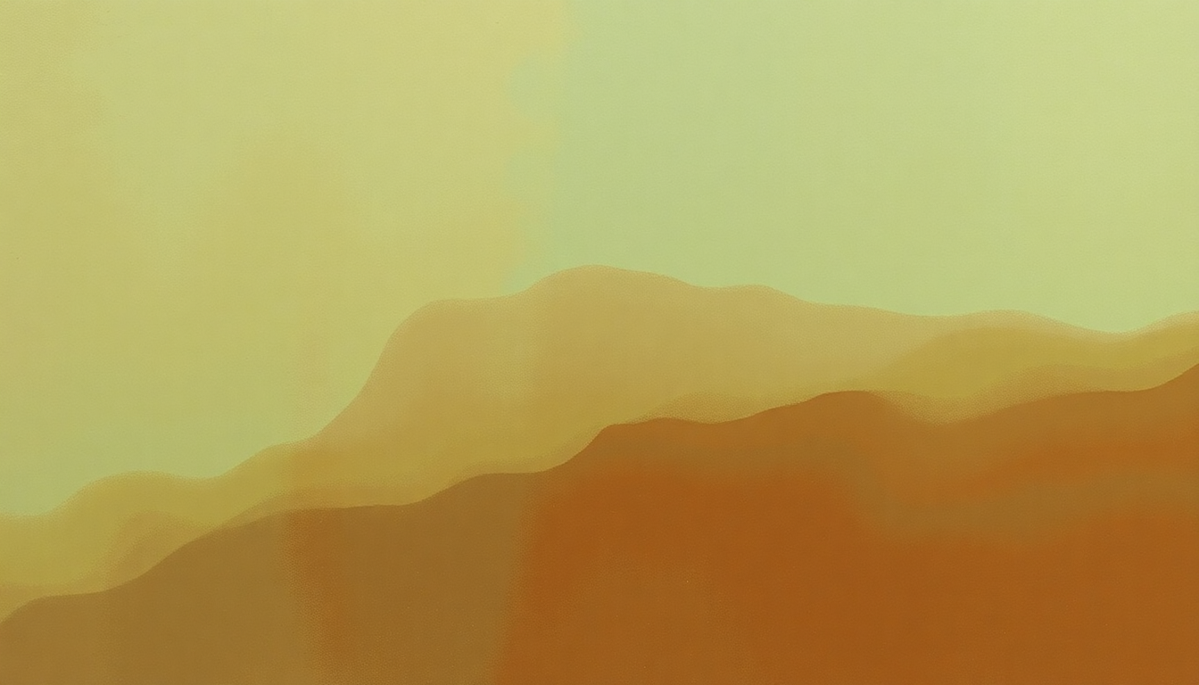Fan-driven abstract illustration evoking the emotional arc of Do I Have to Come Right Out and Say It by Buffalo Springfield
